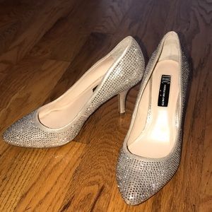 INC sparkly heels